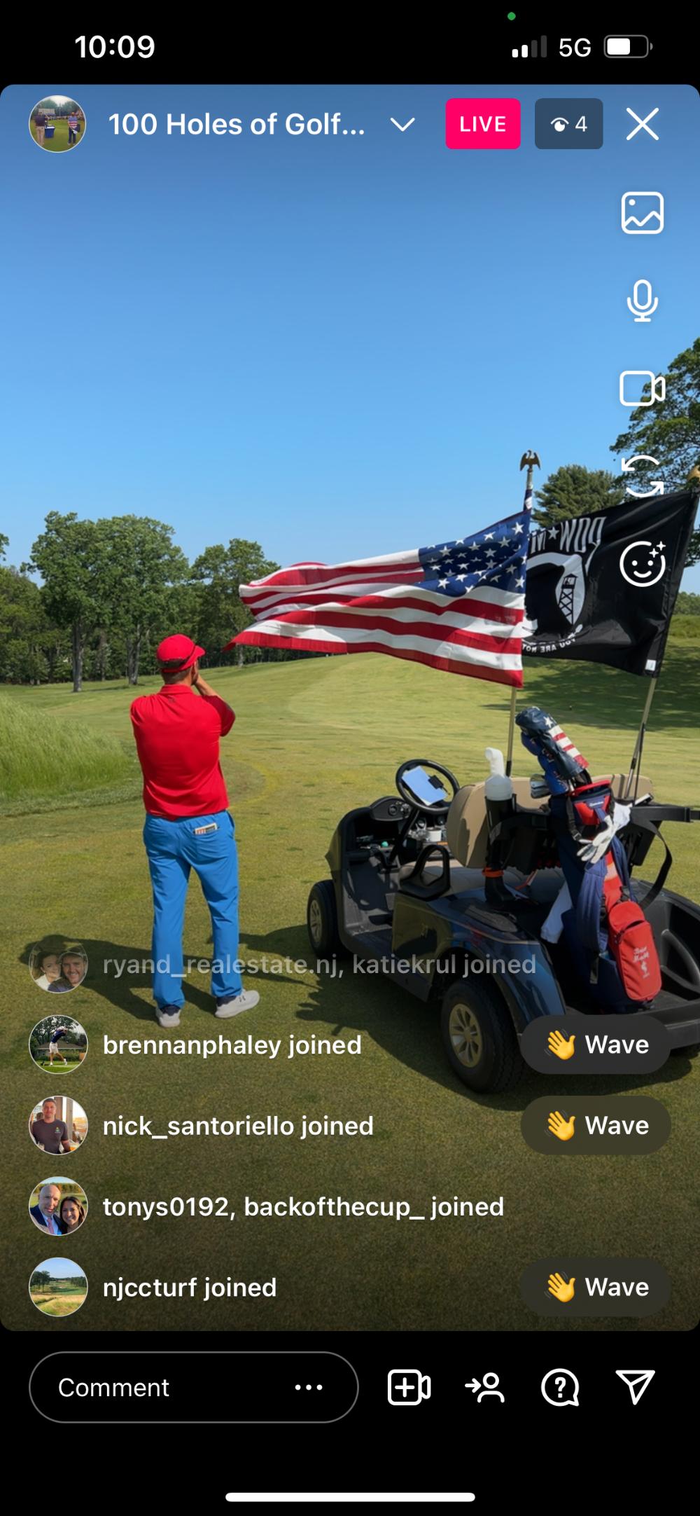 Golf Fore Veterans event photo